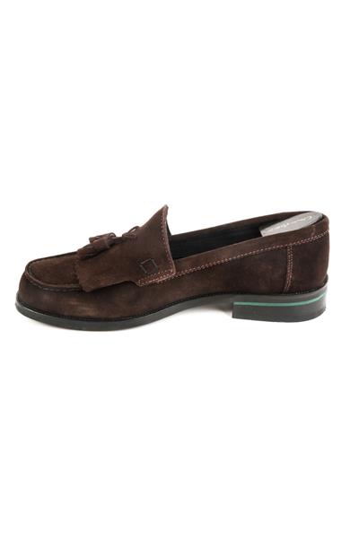 Corcık Everyday  El Yapımı  Casual Erkek Ayakkabı Kahve Nubuck