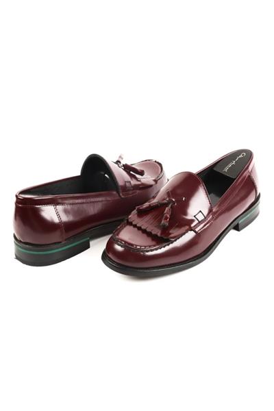 Corcık Everyday  El Yapımı  Casual Erkek Ayakkabı Bordo