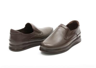 Flex Lihgt 05 Comfort Bağcıksız Erkek Ayakkabı  Kahve