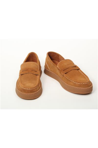 Fresh Casual Erkek Ayakkabı Camel Nubuck