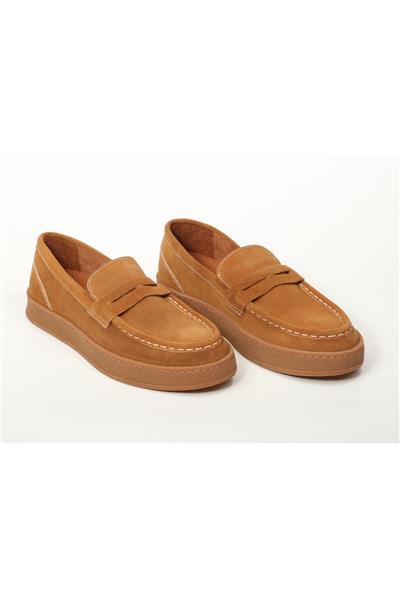 Fresh Casual Erkek Ayakkabı Camel Nubuck