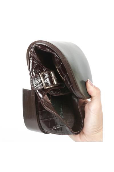 Lizbon 0328 Erkek Kösele Yumuşak Ayakkabı Dark Brown