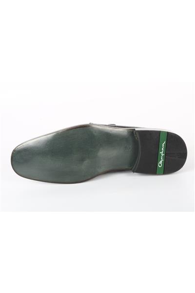 Lizbon 0328 Erkek Kösele Yumuşak Ayakkabı Dark Brown