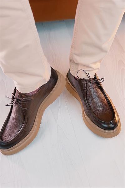 Lugano Gold Casual Erkek Ayakkabı Kahve