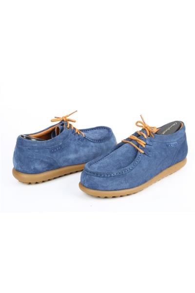 Lugano Sisley 1 Casual Erkek Ayakkabı Blue Nubuck