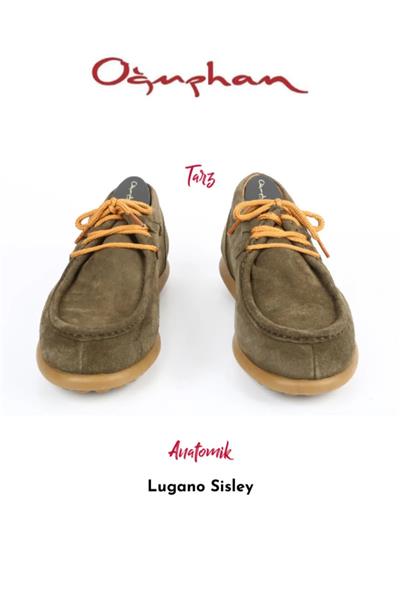 Lugano Sisley 1 Casual Erkek Ayakkabı Vizon Nubuck