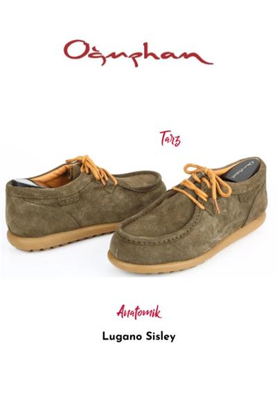 Lugano Sisley 1 Casual Erkek Ayakkabı Vizon Nubuck