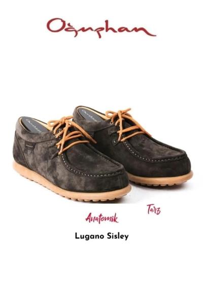 Lugano Sisley 1 Casual Erkek Ayakkabı Kahve Nubuck