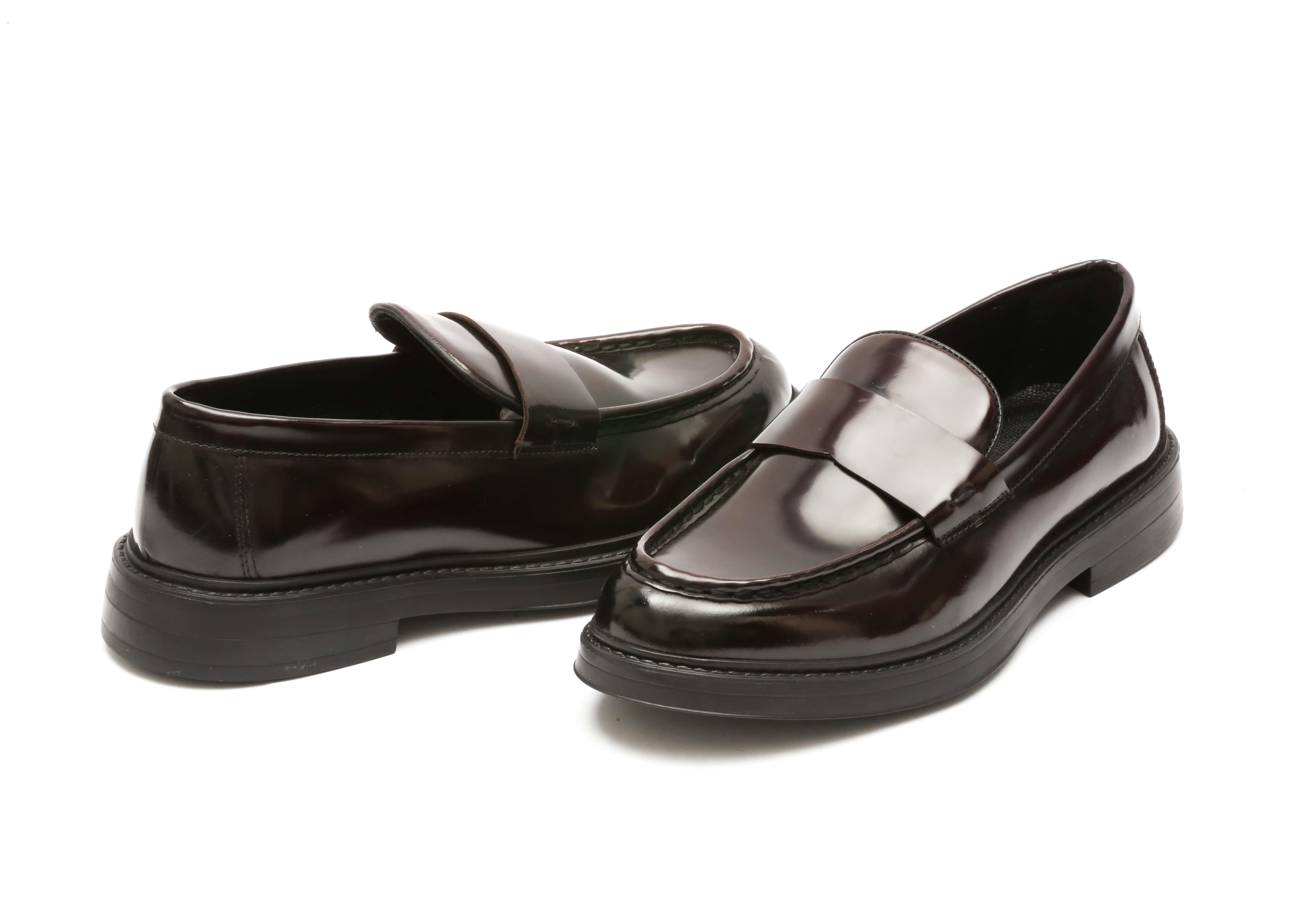 Babil Loafer 1 Erkek Ayakkabı Bordo Leather