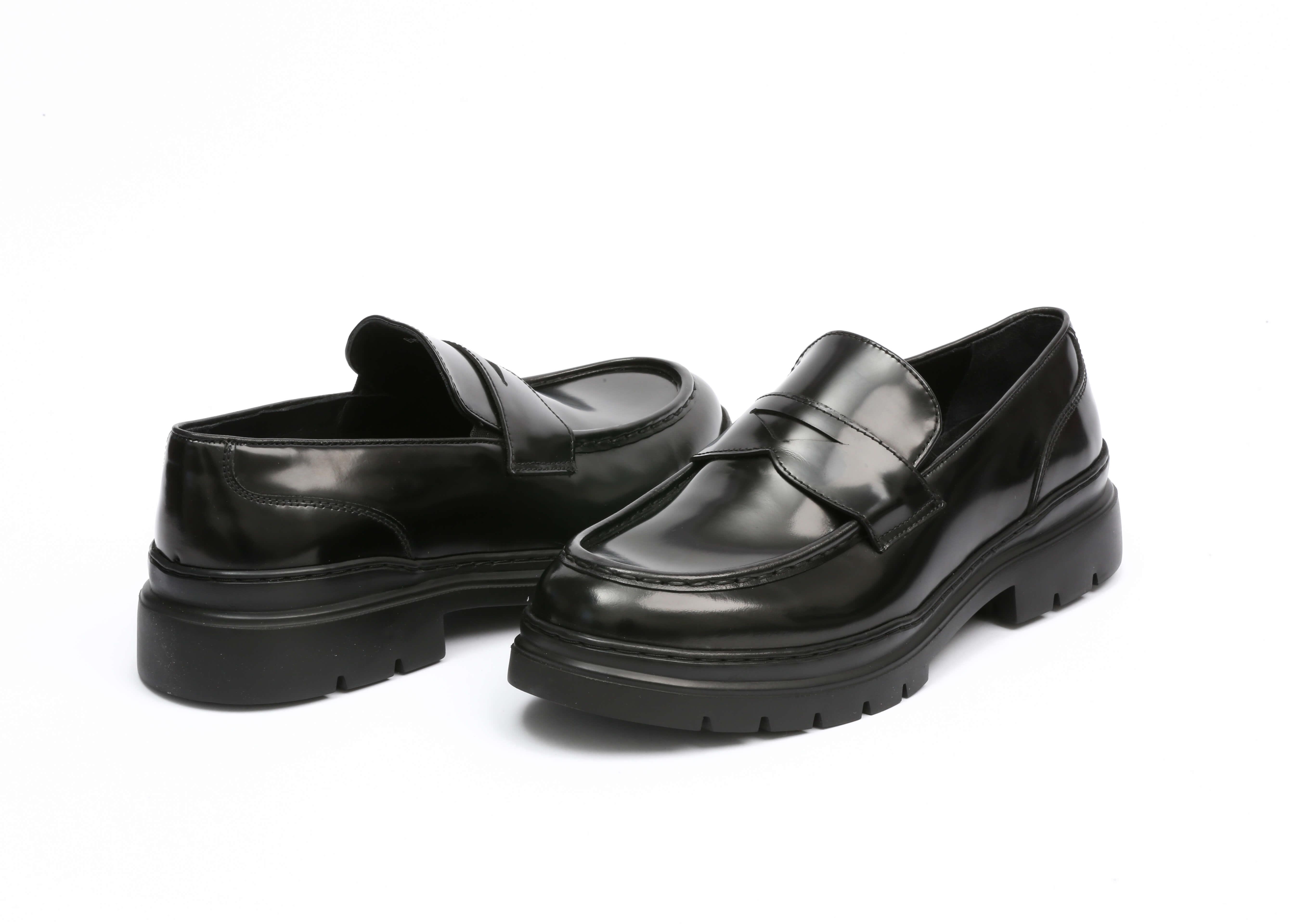 Babil Loafer 3  Erkek Ayakkabı Black Leather