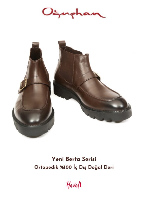 Golden Berta Tk Casual Erkek Bot Kahve