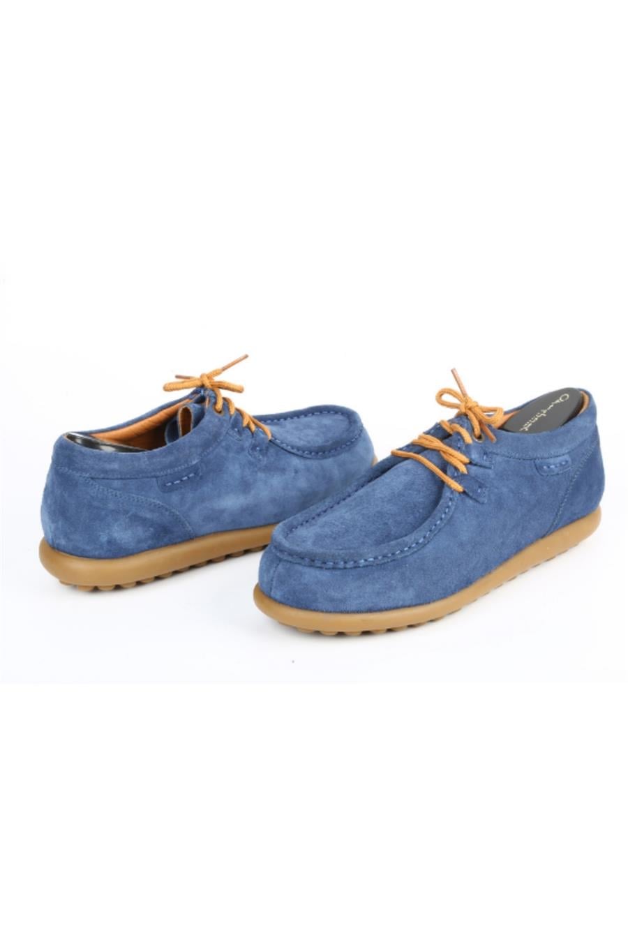 Lugano Sisley 1 Casual Erkek Ayakkabı Blue Nubuck