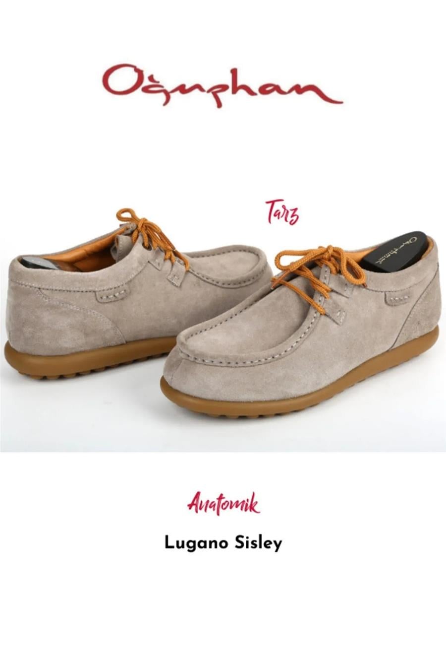Lugano Sisley 1 Casual Erkek Ayakkabı Milk Nubuck