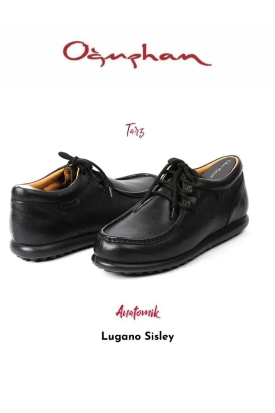 Lugano Sisley 2 Casual Erkek Ayakkabı Siyah