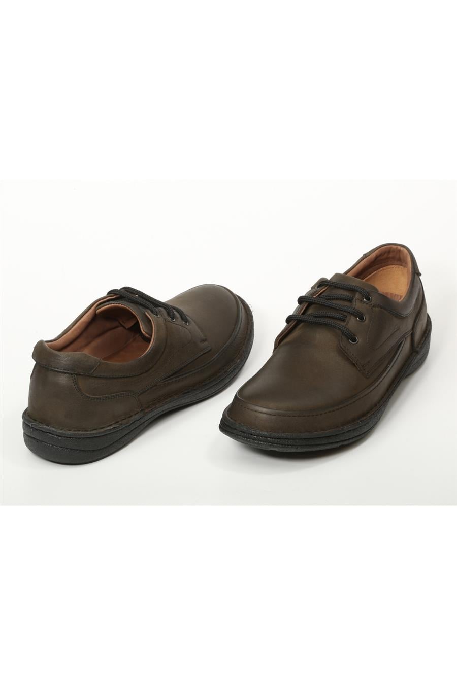 Nature Comfort Yumuşak Erkek Ayakkabı Kahve Nubuck