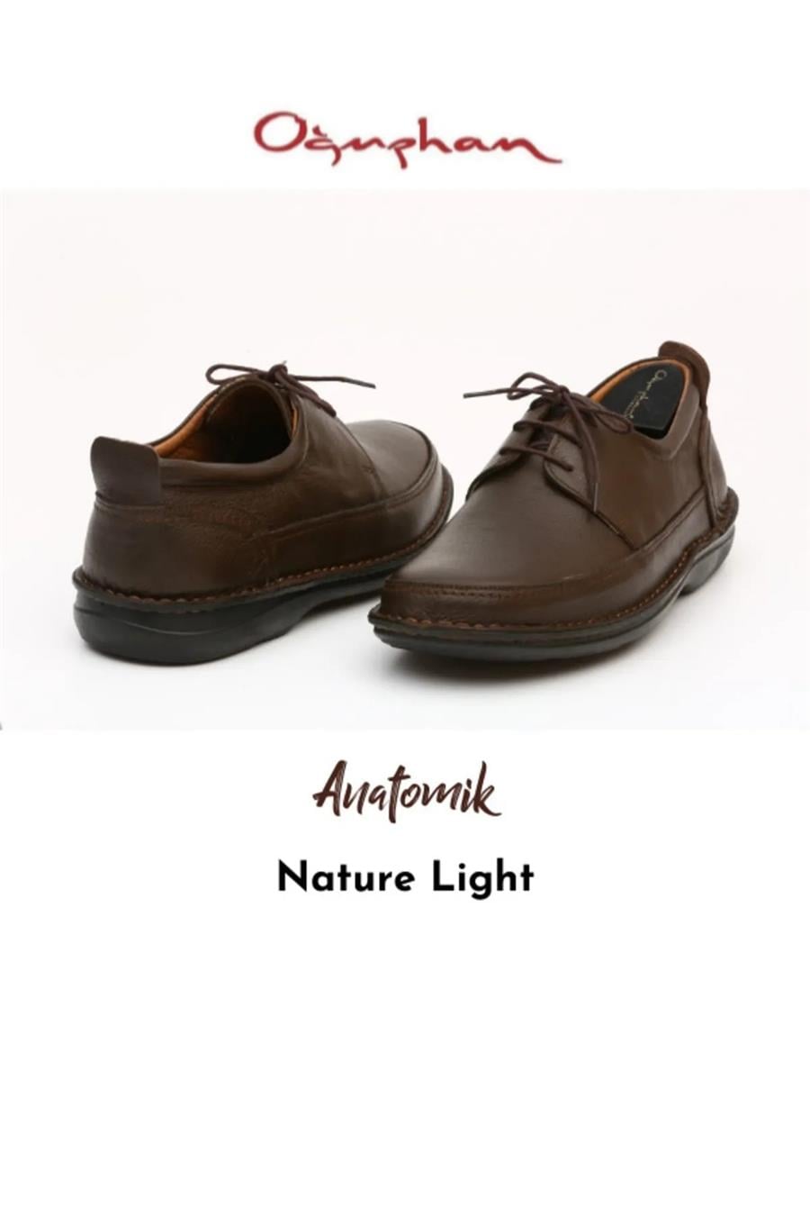 NATURE LIGHT 01 Comfort Erkek Ayakkabı Dark Brown