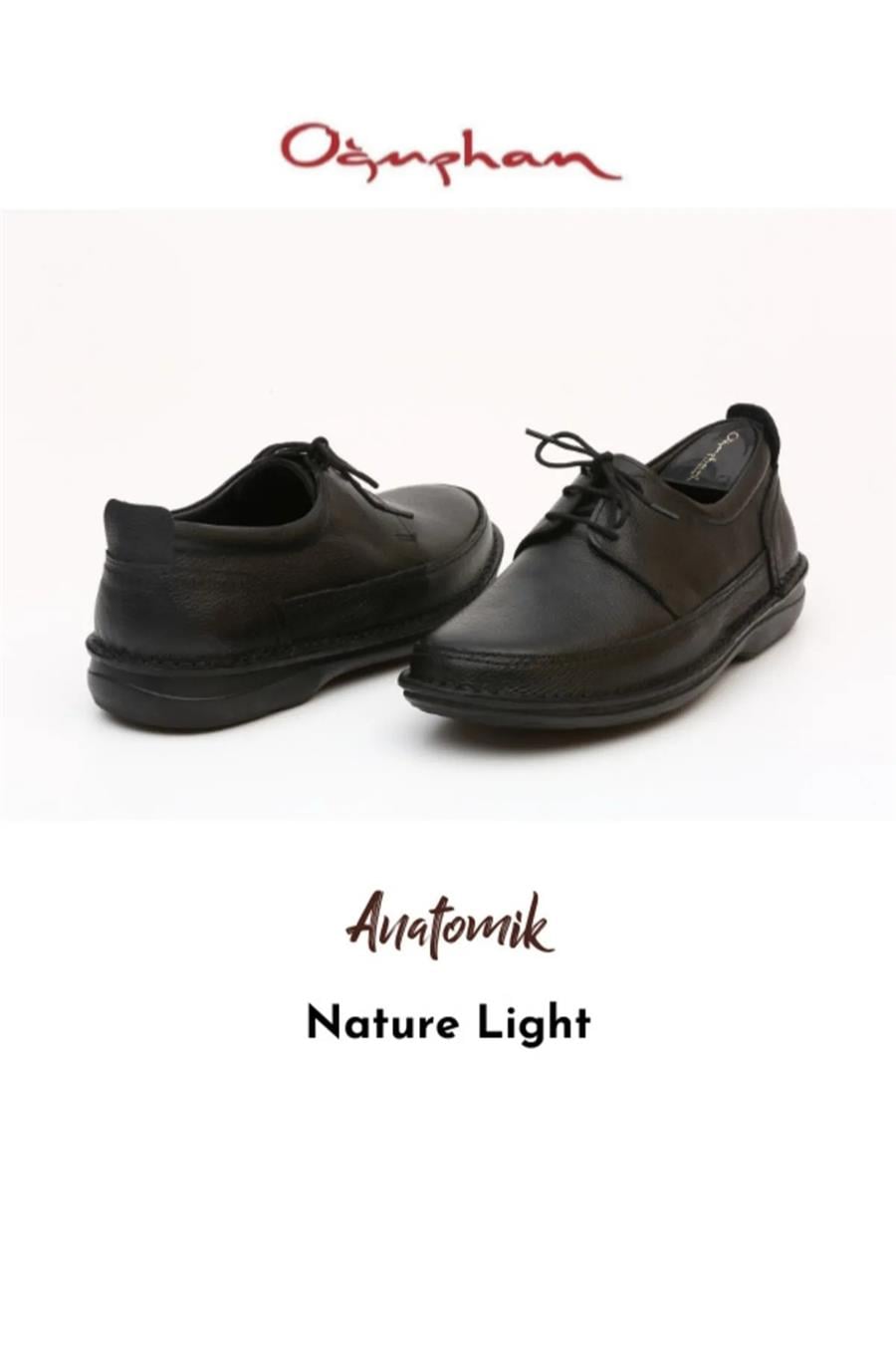 NATURE LIGHT 01 Comfort Erkek Ayakkabı Siyah