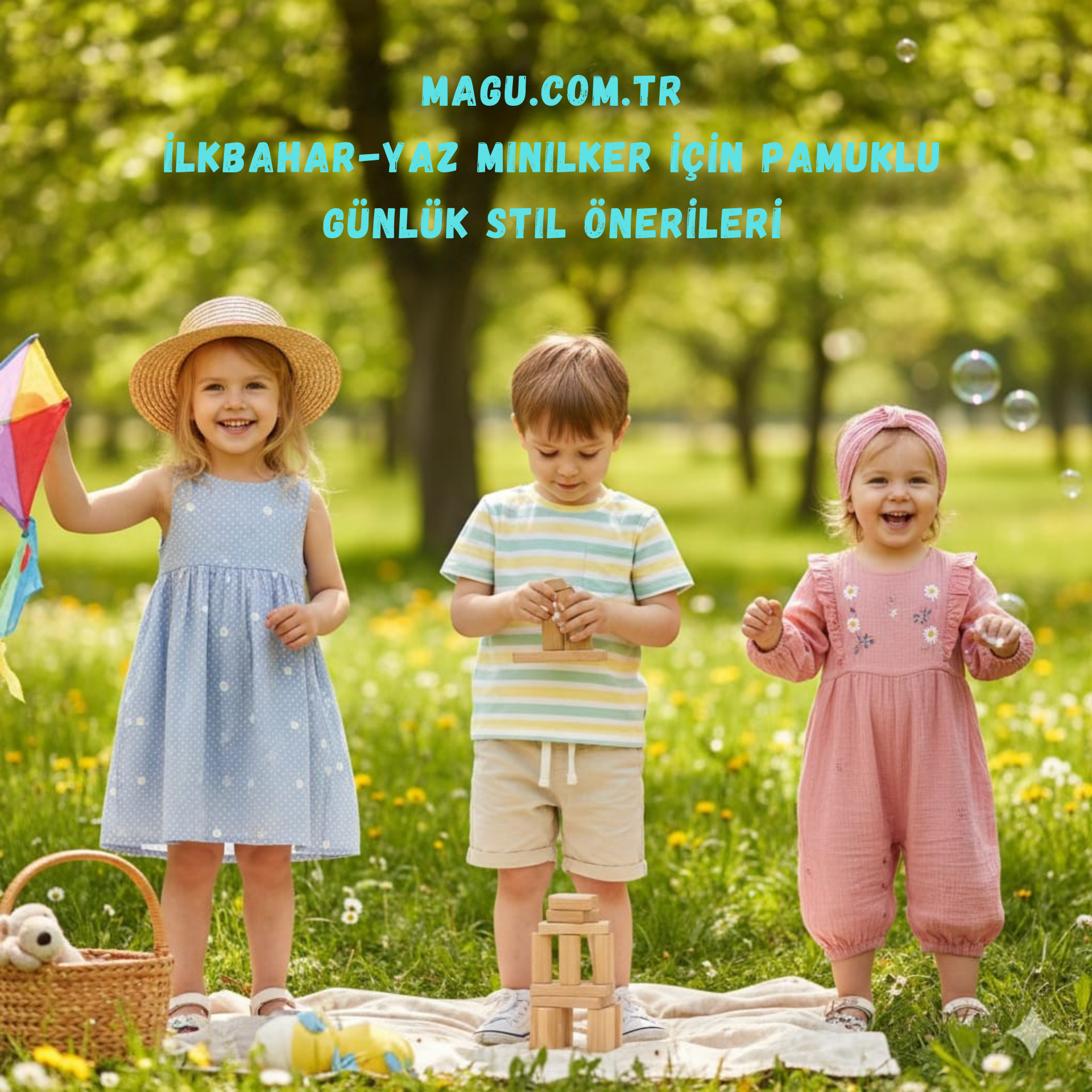 İlkbahar-Yaz Minikler İçin Pamuklu Günlük Stil Önerileri