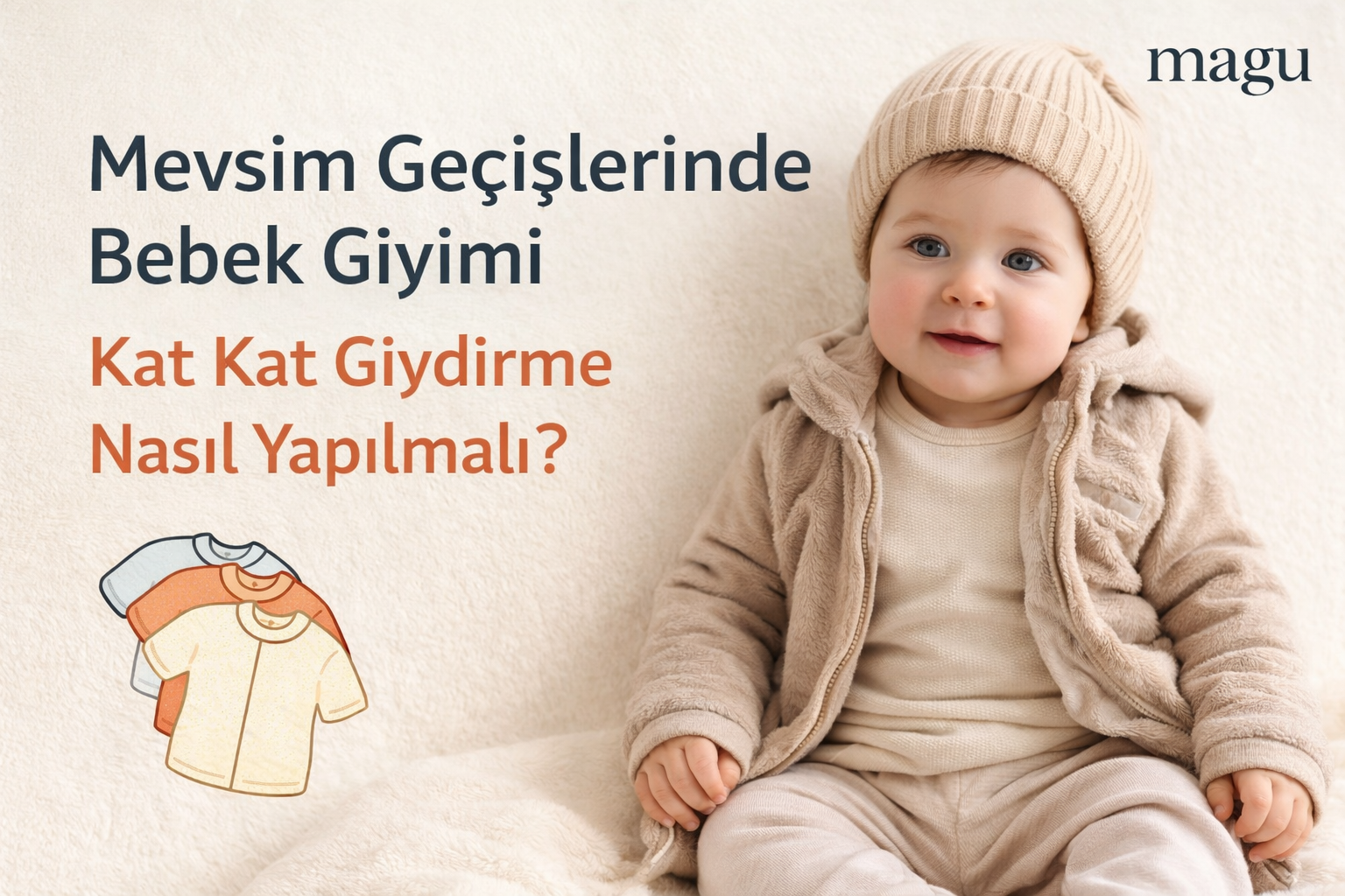 Mevsim Geçişlerinde Bebek Giyimi: Kat Kat Giydirme Nasıl Yapılmalı?