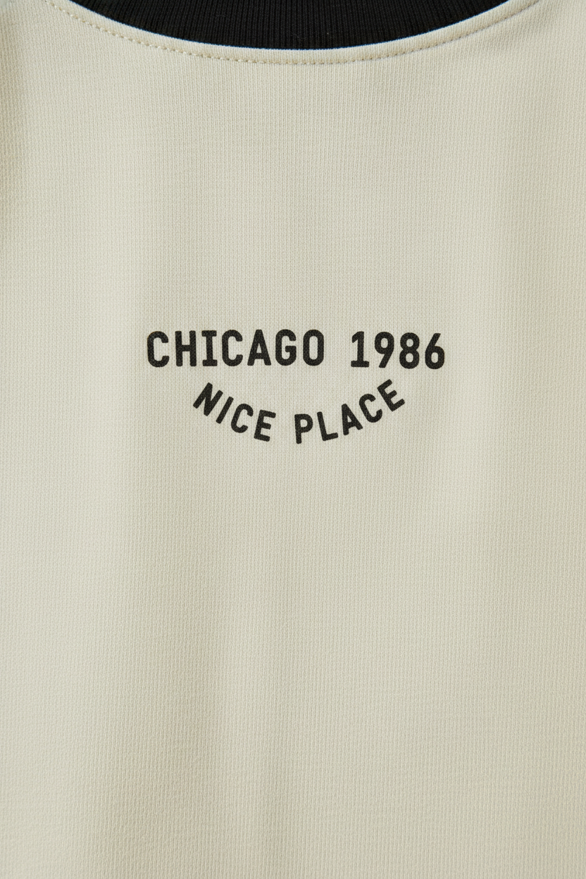 Erkek Çocuk Pamuklu Chicago Baskılı T-Shirt ve Şort Takım