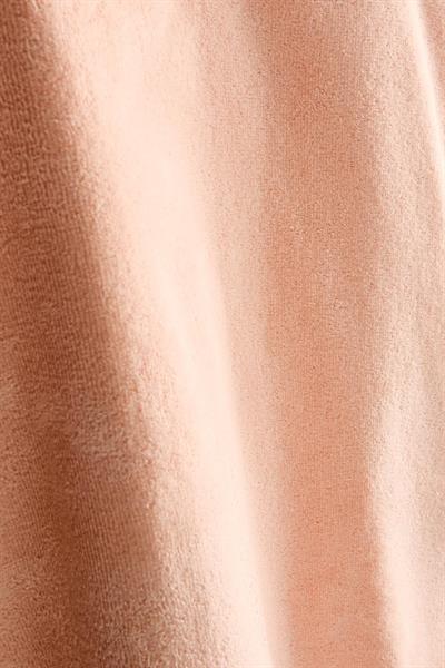 Pamuklu Somon Kapüşonlu Çocuk Ponço Havlu - Sevimli Yüz Desenli