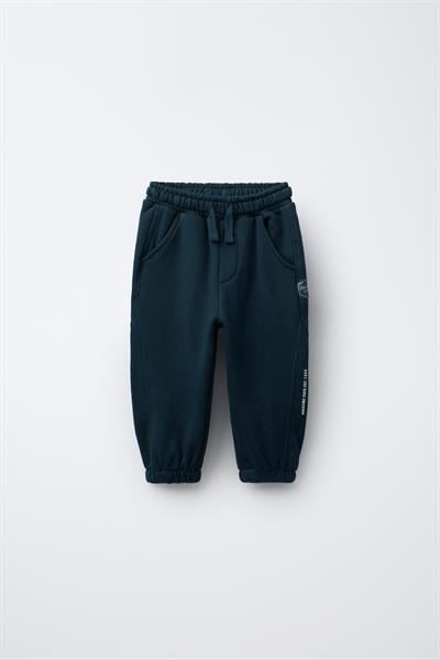 Erkek Çocuk Pamuklu Siyah Shibuya Tokyo Eşofman Takımı - Nakışlı Sweat ve Rahat Kesim Alt