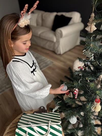 Yılbaşı Noel Geyik Kız Çocuk Taç