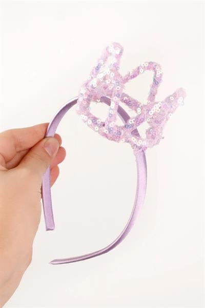 Pullu Minik Kraliçe Kız Çocuk Taç