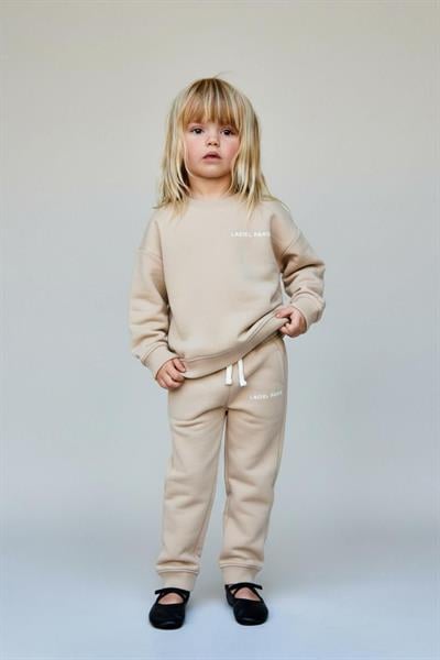 Kız Çocuk Pamuklu Oversize Sweatshirt Eşofman Alt Takım - Rahat ve Şık