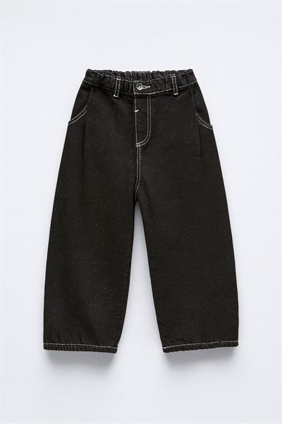 Erkek Çocuk Pamuklu Siyah Dikiş Detaylı Ceket ve Pantolon Takım