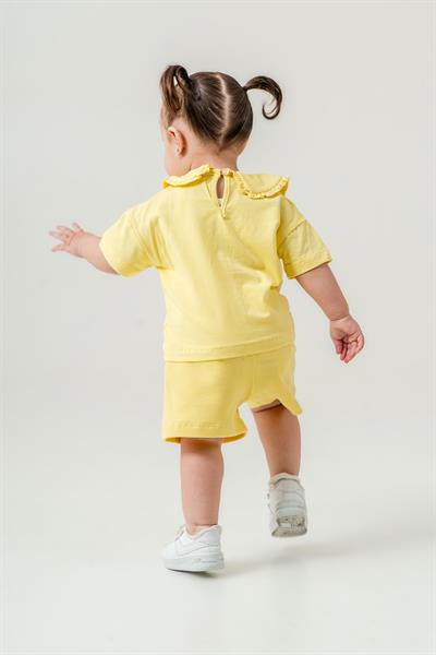 Kız Çocuk Pamuklu Sarı 