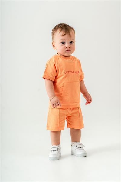 Erkek Çocuk Pamuklu Turuncu 