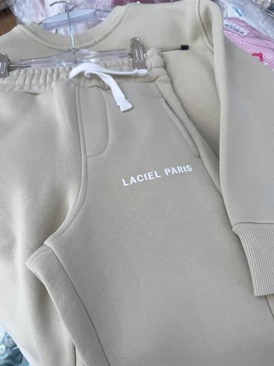 Kız Çocuk Pamuklu Oversize Sweatshirt Eşofman Alt Takım - Rahat ve Şık