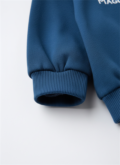 Erkek Çocuk Pamuklu Lacivert Magu and Friends Baskılı Sweatshirt Eşofman Takımı