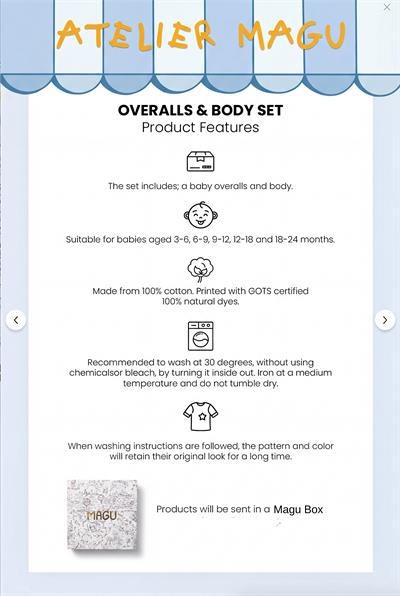 Unisex Bebek Pamuklu Ekru Yeşil Ekose Desenli 3lü Set - Kruvaze Body, Patikli Pantolon ve Şapka