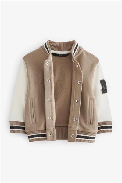 Kolej Bomber Pamuklu Düğmeli Ceket Erkek Çocuk