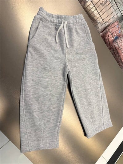 Unisex Gri Pamuklu Eşofman