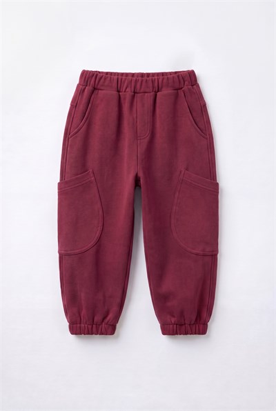Çocuk New York Yazı Detaylı Sweatshirt ve Eşofman Altı Takımı
