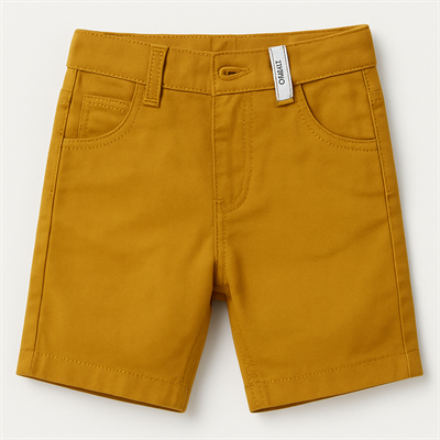 Erkek Çocuk Pamuklu  Düz Cepli Şort