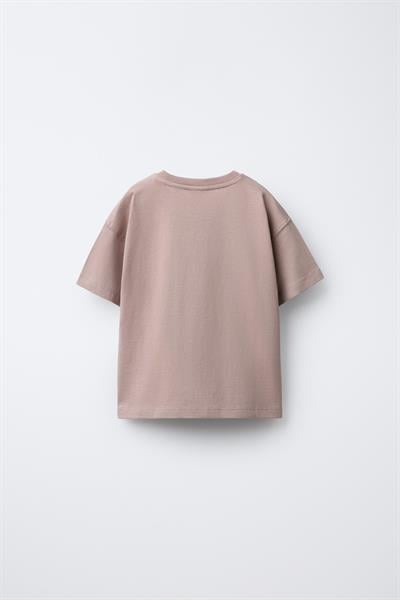 Erkek Çocuk Pamuklu Ayıcık Cepli T-Shirt ve Çizgili Eşofman Takım