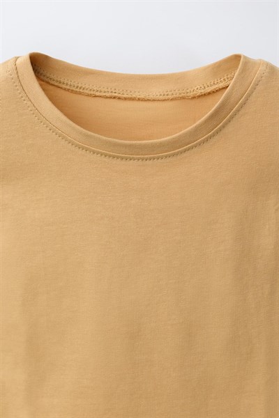 Kız Çocuk Pamuklu Basic T-shirt 3lü Set