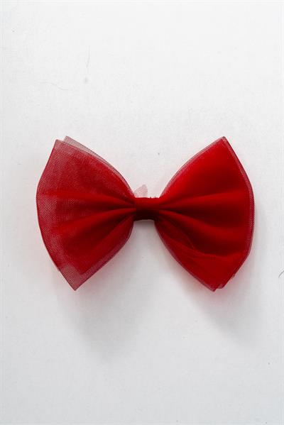 Tül Fiyonk Saç Tokası Kız Çocuk