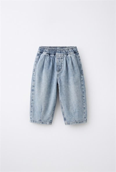 Çocuk Açık Mavi Denim Pantolon