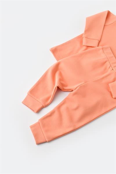 Unisex Bebek Pamuklu  Uzun Kollu Sweatshirt ve Eşofman Takım