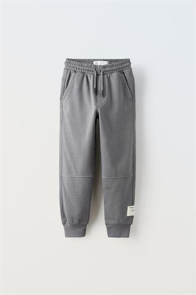 Erkek Çocuk Gri Oversize Tişört ve Eşofman Altı Takım