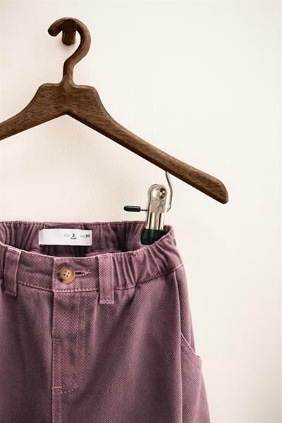 Çocuk Pamuklu Oversize Pantolon – Rahat Kesim Lastikli Paça Tasarım