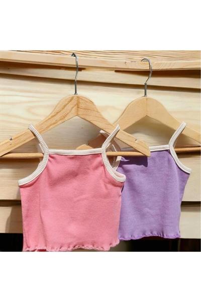 Kız Çocuk Koşkorse 2li Crop Body T-shirt