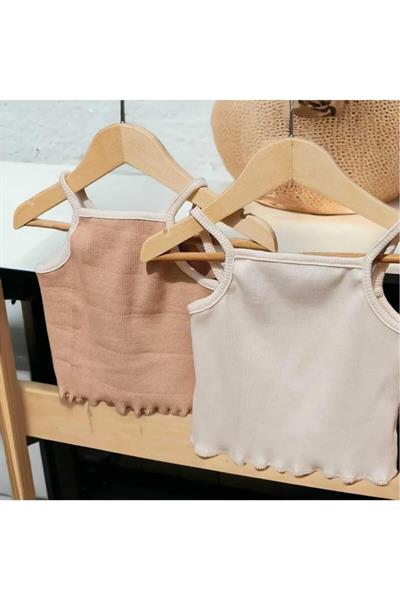 Kız Çocuk Koşkorse 2li Crop Body T-shirt
