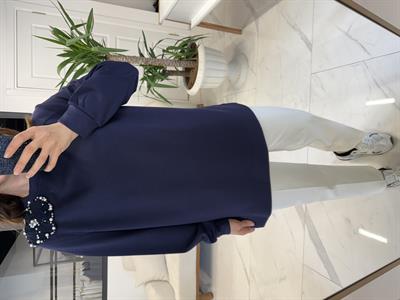AKSESUARLI COMFORT SWEATSHİRT