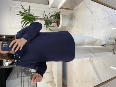AKSESUARLI COMFORT SWEATSHİRT